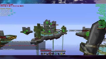 Hacking on Actual 1.9 Skywars Server - AliaCraft #1 - using Minecraft 1.9 Hacked Client