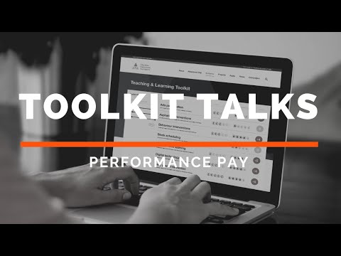Toolkit Talk: Performance