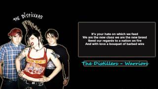 Video thumbnail of "The Distillers - Warriors (Lyrics HD)"
