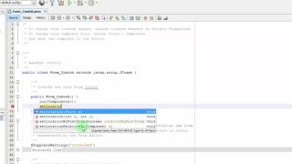 TUTORIAL JAVA NETBEANS - CARA AGAR POSISI FORM DITENGAH LAYAR SAAT RUNING