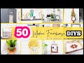 😱50 BINGE WORTHY MODERN FARMHOUSE BOHO DECOR DIY IDEAS ! DOLLAR TREE DIYs, UPCYCLED DECOR & MORE!