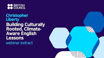 TEA webinar extract | Building Culturally Rooted, Climate Aware English Lessons