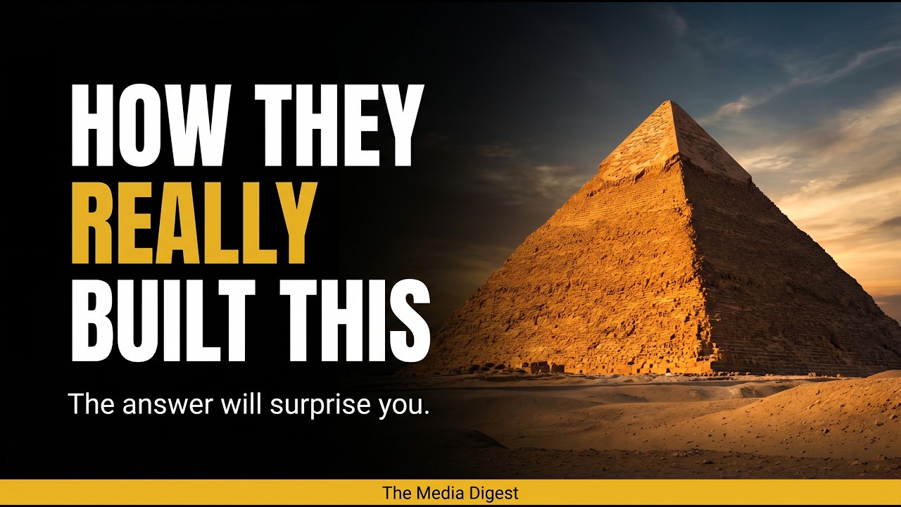 How the Pyramids Were Actually Built — The Answer Will Surprise You