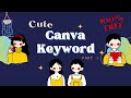 KEYWORD ELEMEN CANVA | AESTHETIC CANVA ELEMENT CANVA KEYWORD AVATAR GIRL/BOY |CANVA KEYWORD HIJAB