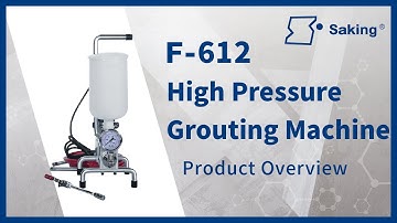 F-612 High Pressure Grouting Machine | Saking
