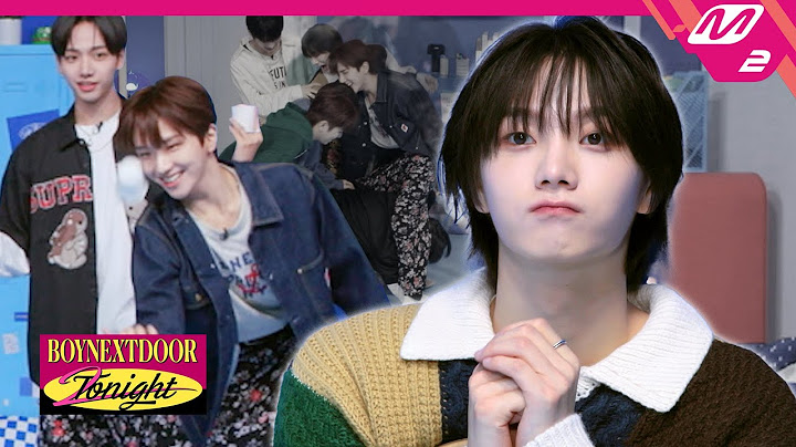 지호 집으로 놀러 간 옆집 소년들의 소음 유발 우당탕탕 홈 파티(?)🏚 | BOYNEXTDOOR 2NIGHT | Mnet 230904 방송 (ENG/JPN)
