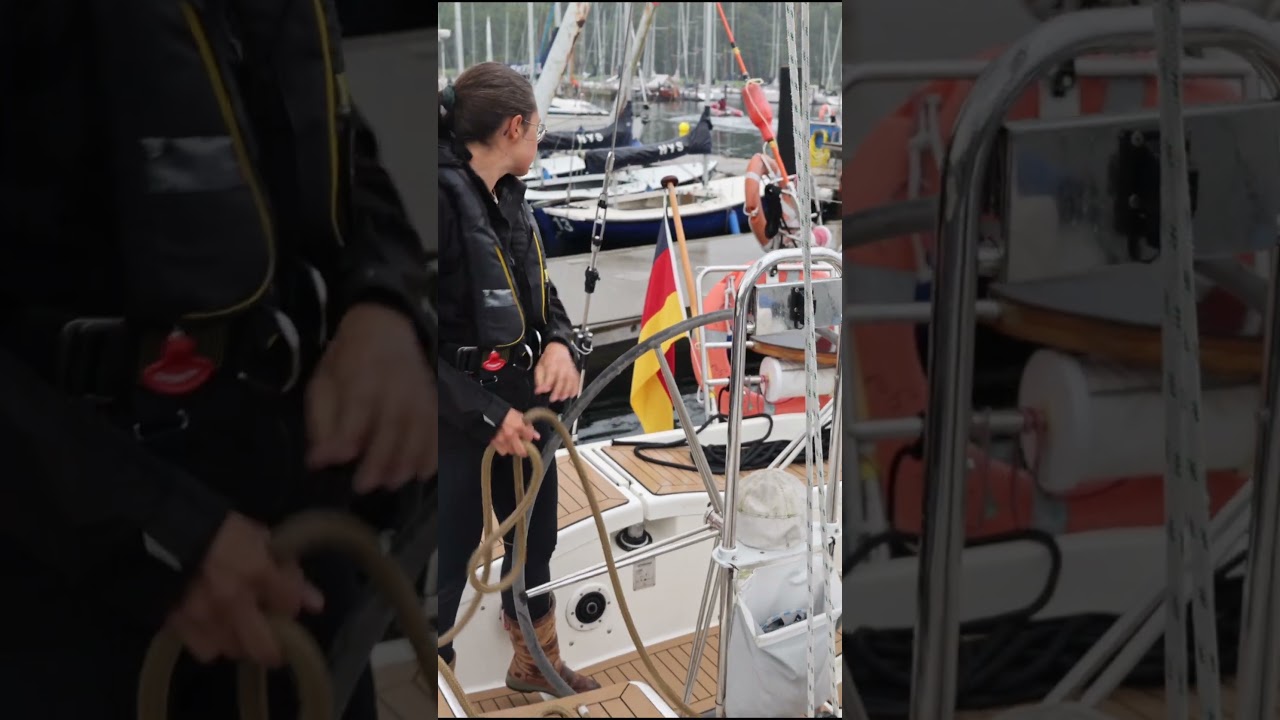 Anlegen mit Spring! So klappt es stressfrei #sailing #mooring