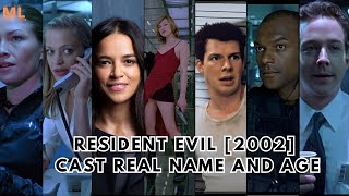 Resident Evil 2002 Cast REAL Names And Ages #entertainment