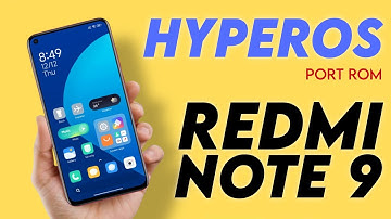 HyperOs rom for Redmi Note 9 🔥 | Install Hyperos ported rom for Redmi Note 9