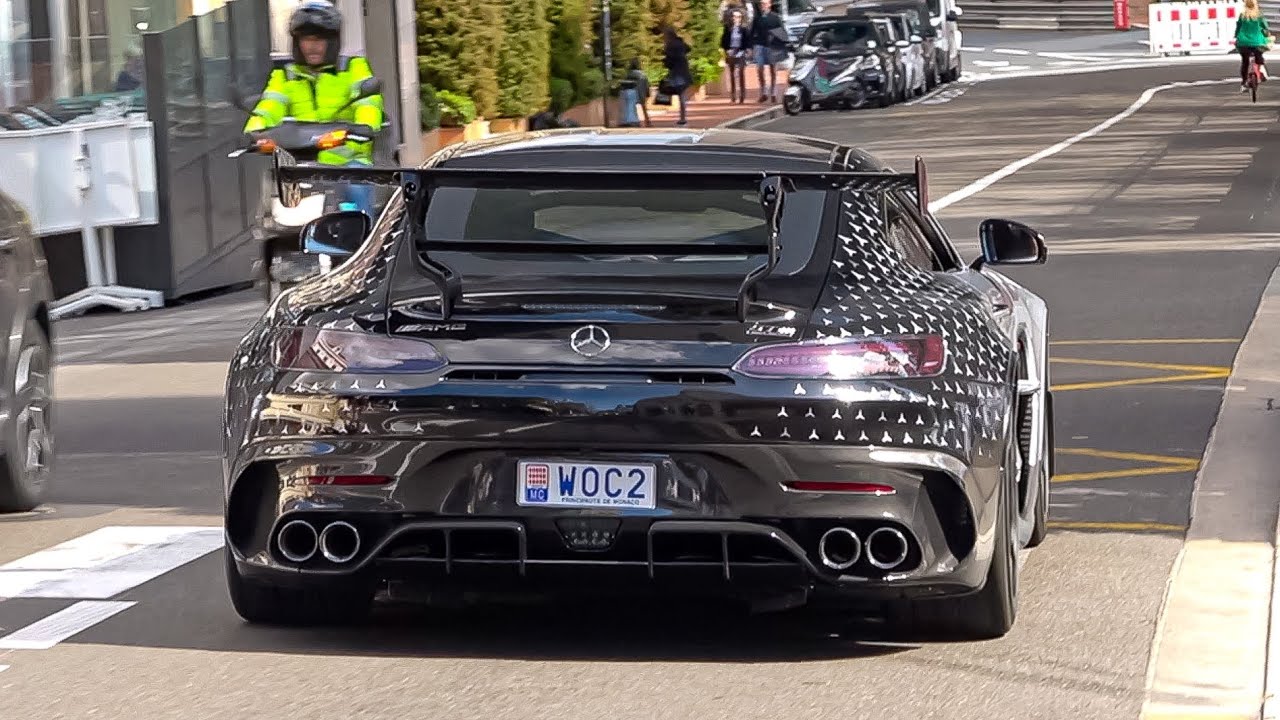 SUPERCARS in MONACO 2022 -43- ( AMG GT Black Series P One, Pista Piloti, Brabus G, GT2RS...)