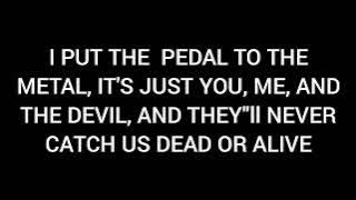 BONNIE AND CLYDE -RED LEATHER 1HOUR WITH LYRICS