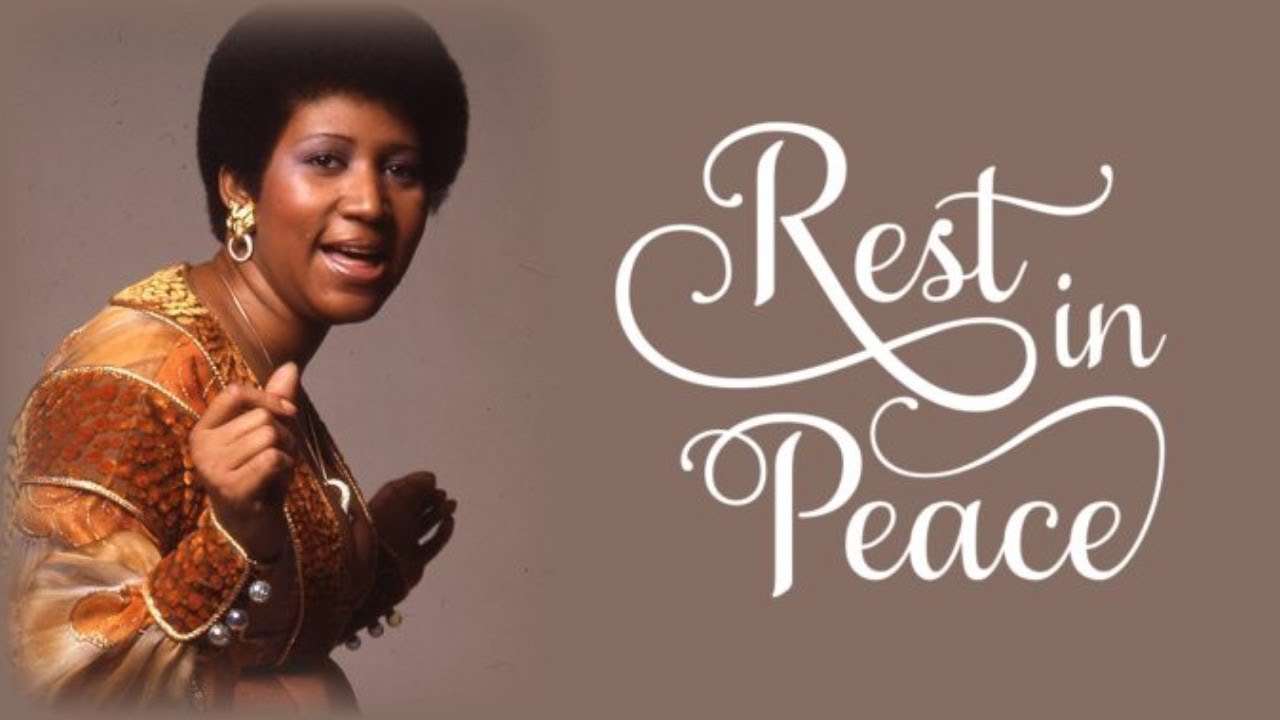 Image result for rest in peace aretha