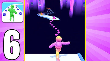 Rope-Man Run - All Levels Gameplay Android,ios Part 6