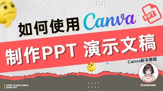 【Canva新手教程】如何使用Canva制作精美的PPT演示文稿！！ 新手必看操作教程 #canva
