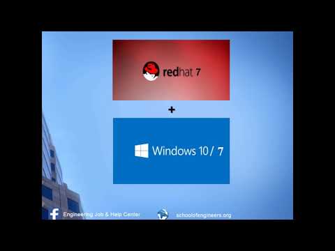 Dual Boot Solution within 30 second (Windows + RedHat Linux 7) | School Of Engineers