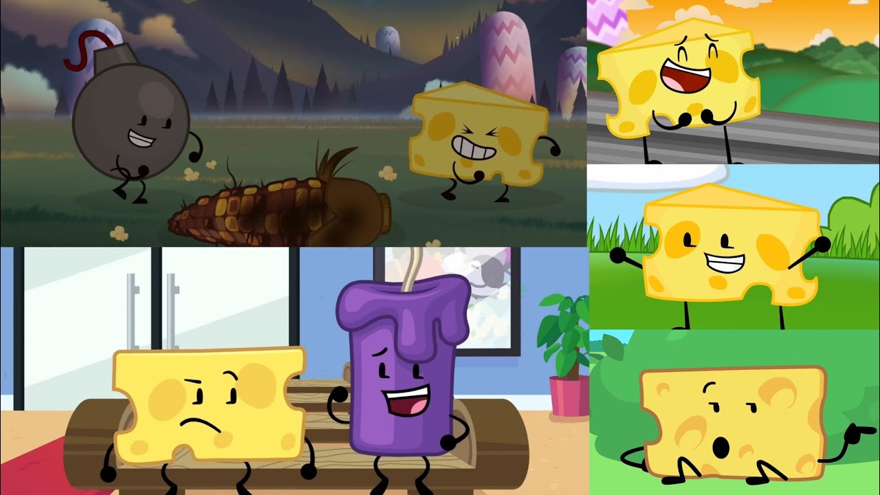 Every Cheesy's Jokes in Inanimate Insanity. - YouTube