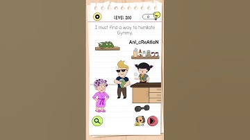 Brain test 4 🧠 ll Game 🎯 ll Level 200. #allgamesbraintest4 #braintest #braintestsolution #iqquiz