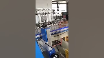 CO2 laser marking machine assembly line mineral water bottle coding