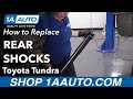 How to Replace Rear Shocks 2000-06 Toyota Tundra