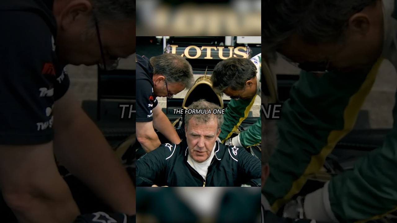 Jeremy’s first taste of Formula One…🔥 #cars #thegrandtour #topgear