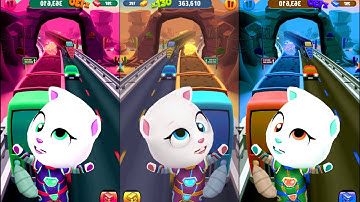 Talking Tom Gold Run Android New Gameplay - Catch the Raccoon - Part 308