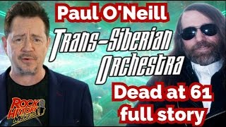 Paul O&#39;Neill of Trans Siberian Orchestra Dead at 61- Full Story-Tribute
