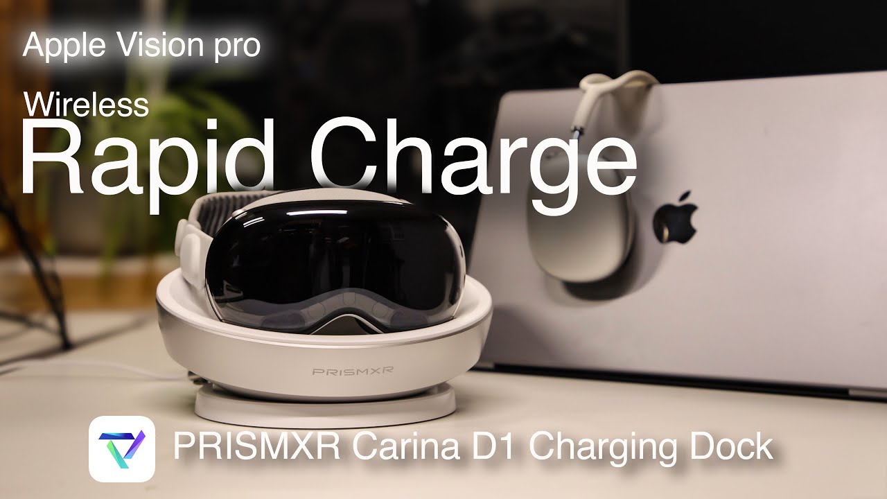 RAPID CHARGING | Apple Vision Pro Charging Dock by PrismXR