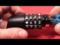 (picking 160) ABUS 4 wheel combination bicycle lock explored [smart mechanism against pull-picking]