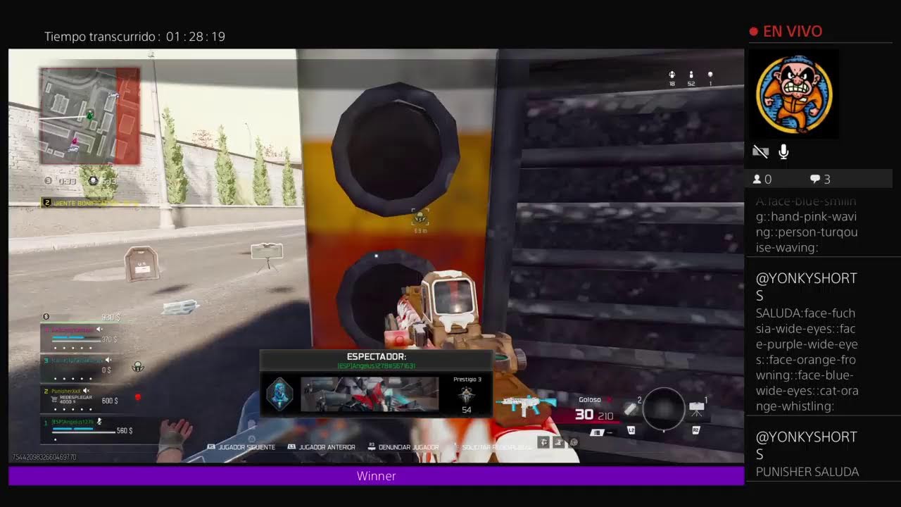 Transmisión de PS4 en directo de TuPacSakur_85