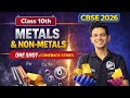 Class 10 Science Chapter 3 One Shot | Metals & Non-Metals | Board 2026.