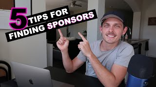 5 Tips for Finding Sponsors (I WISH I KNEW THESE EARLIER!!)