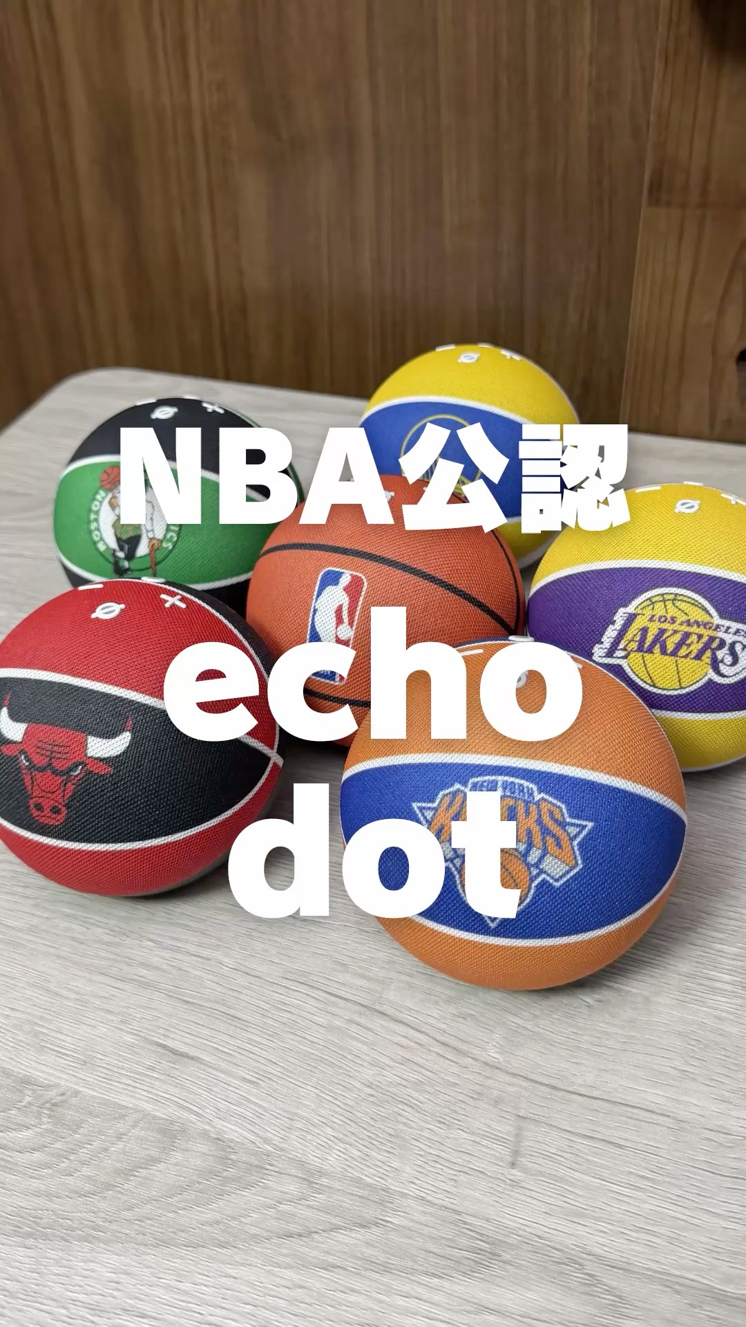 Amazon - Echo Dot 5th Generation NBA Official Licensed Edition