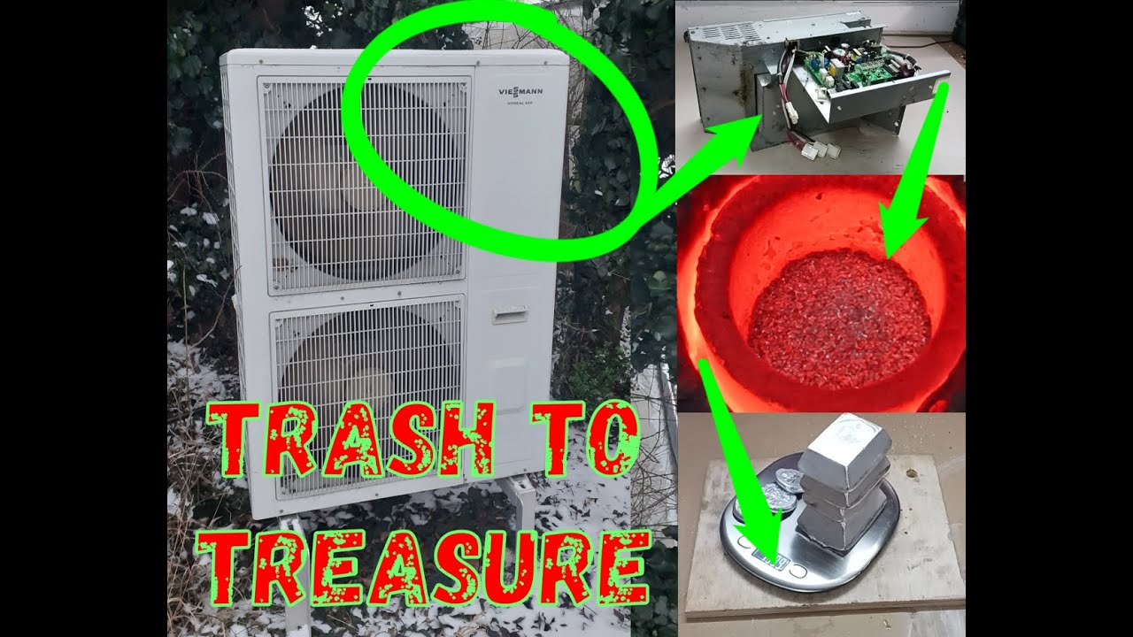 Wärmepumpenaußengerätsteuerung zerlegen und schmelzen - Disassemble and melt heat pump control unit