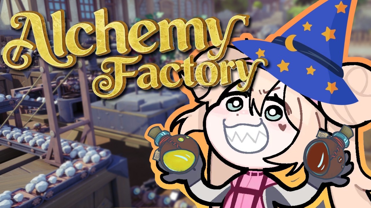 ITS SATISFACTORY BUT WITH POTIONS | Alchemy Factory