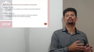 Introdução Sistemas Lineares   Sistemas triangulares