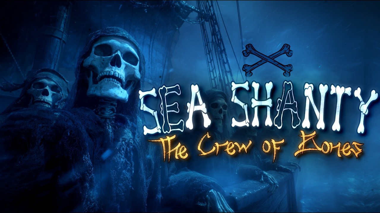 The Crew of Bones | Epic Pirate Sea Shanty | Inspired by Pirates of the Caribbean | Lyric Video