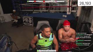 🔴 LIVE - DEENTHEGREAT x ADRIEN BRONER 🔑 LOCKED-IN-ATHON 🔑 DAY 1 OF 45 🔥 NO ADS 🔴 REACTION
