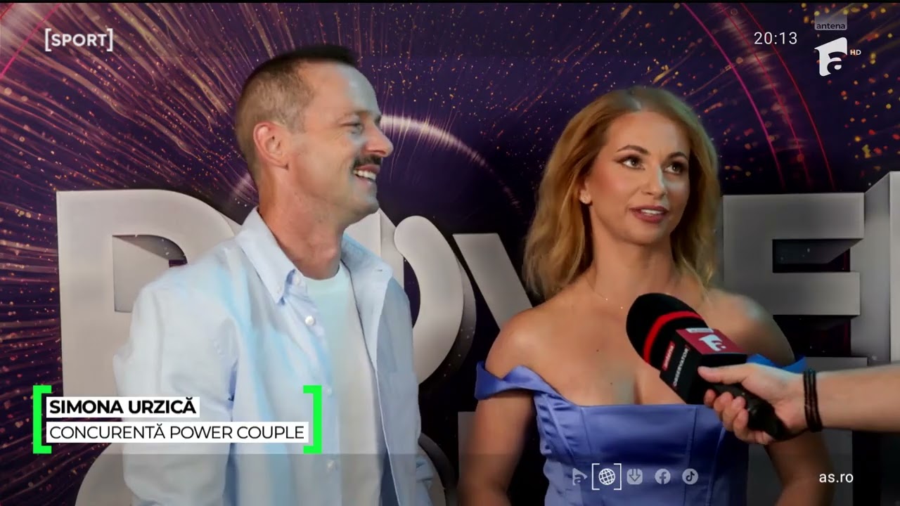 Marius Urzică vrea să fie campion şi la Power Couple! Show-ul începe pe 5 ianuarie la Antena 1