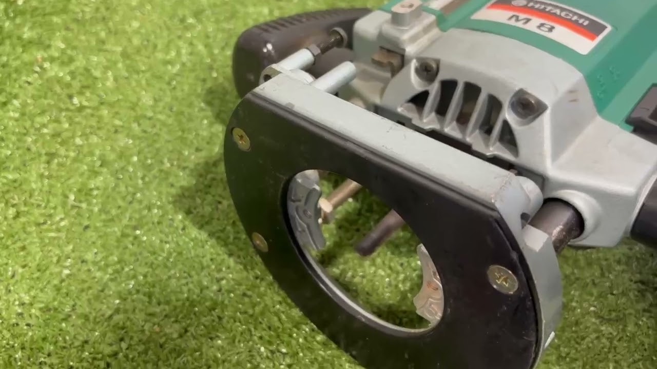 日立工機 ルーターM8 HITACHI 日立工機 8mm ルーター M8 簡易動作確認動画(工具一