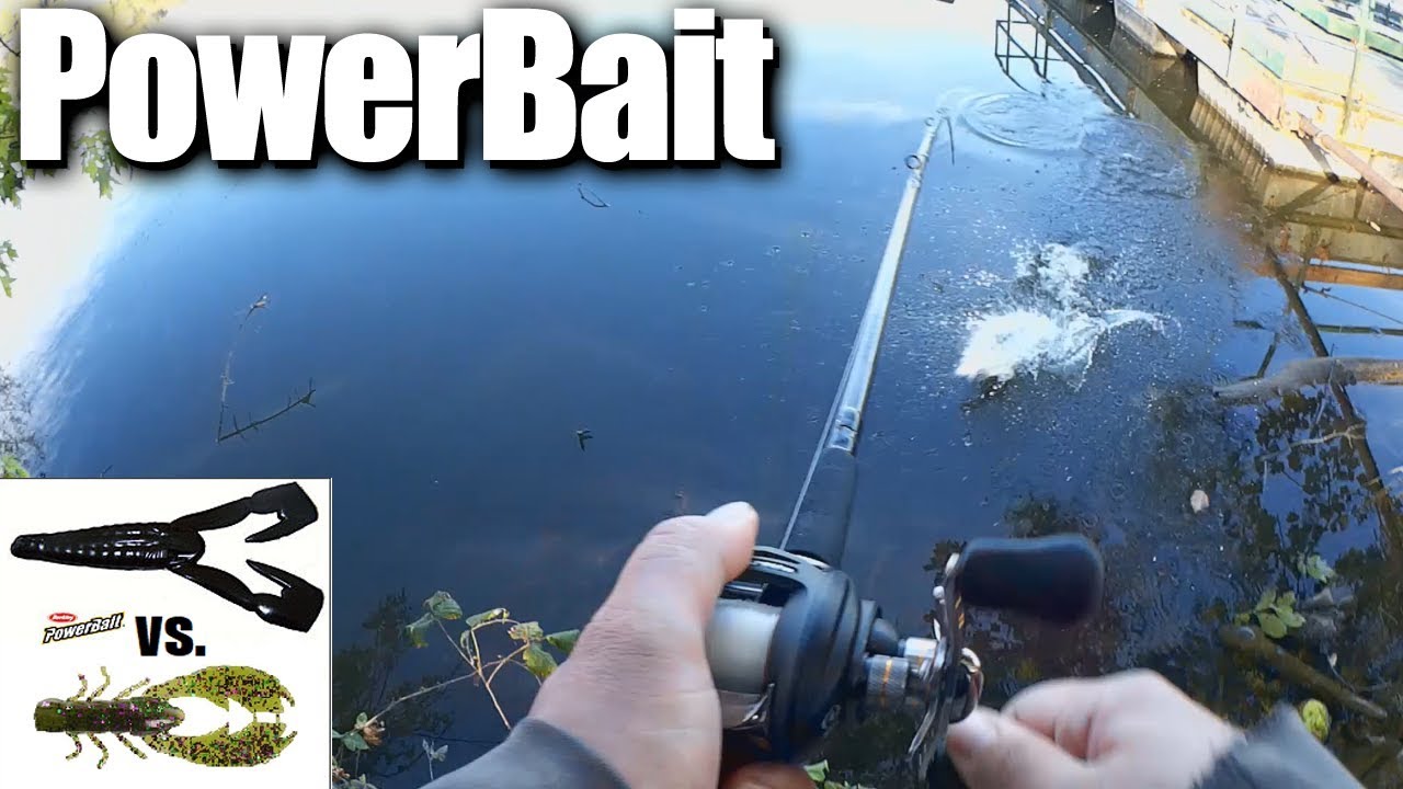 Fall Bank Fishing with PowerBait Craws – Bass Fishing Soft Plastics