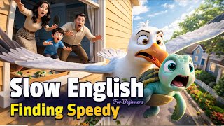 Finding Donnie, the Baby Sea Turtle 🐢 | Easy English Listening Comprehension | A2 level