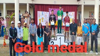 Senior boys Athletics meet at The Sapience School Herbertpur dehradun. Gold medal jeeta #athletics