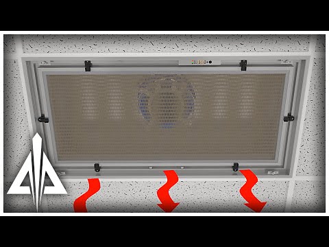 トリニティアニメーションプロジェクト|空気ろ過HEPAフィルター-3Dテクニカルアニメーション