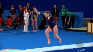 Mc DONALD Ashley (USA) W - 2019 Trampoline Worlds, Tokyo (JPN) - Qualification Tumbling R2