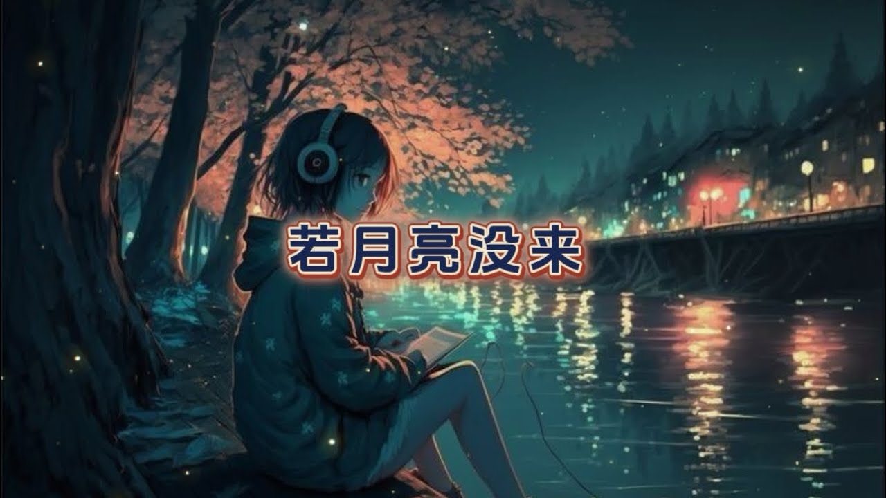 王宇宙Leto/乔浚丞 - 若月亮没来【若是月亮还没来路灯也可照窗，台照着白色的山茶花微微开，若是晨风还没来晚风也可吹入怀。】【动态歌词 ...
