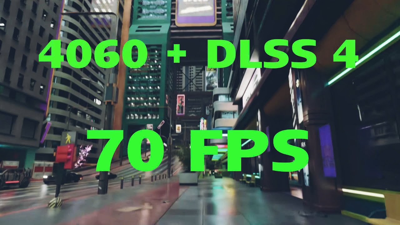 Cyberpunk 2K Path Tracing | DLSS 4 + RTX 4060 | Now Stable at 70+ FPS ...
