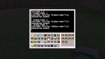 Computercraft - Shape Digging [4] - Cylinder complete!