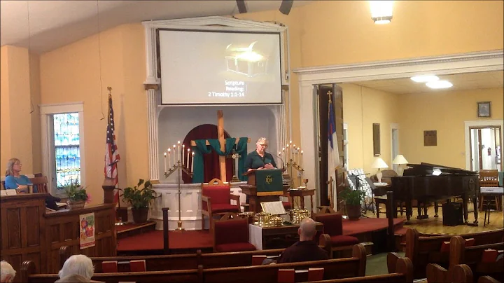 Pastor Paula Kraus Sermon Oct 6 2019