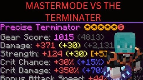 terminator  is so overpowered  completing master mode floors 1- 6! ( Hypixel Skyblock )