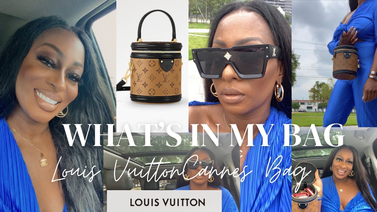 LOUIS VUITTON CANNES BAG REVIEW: WHAT FITS INSIDE + MOD SHOTS 